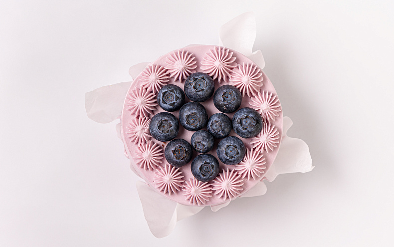 Набор мини тортиков «Ягодки-Цветочки», 6 шт