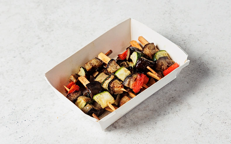 Мини-шашлычки овощные, 12 шт