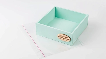 Бокс мини подарочный мятный