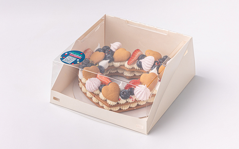 Торт Медовый Мильфей «Сердце»