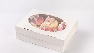 Набор мини тортиков «Сердечки», 6 шт