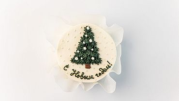 Набор Бенто торт с капкейками «С Новым Годом»