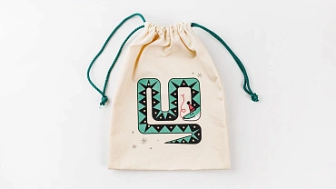 Мешочек для подарков «Змейка»