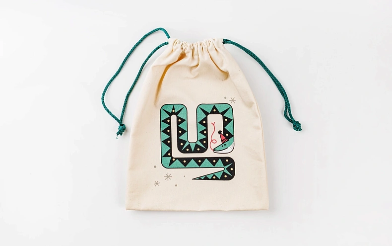 Мешочек для подарков «Змейка»