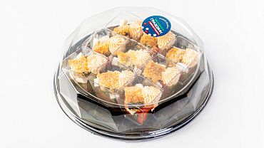 Салат «С баклажанами и помидорами» в стаканчиках, 9 шт