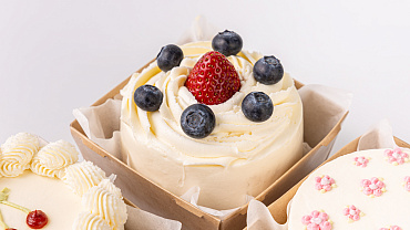 Набор мини тортиков «Ягодки-Цветочки», 6 шт