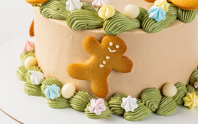 Торт «Имбирный пряник»