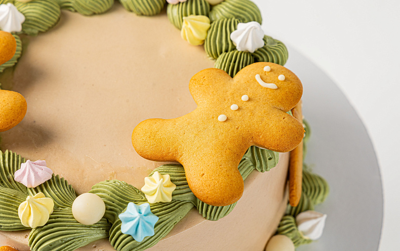 Торт «Имбирный пряник»