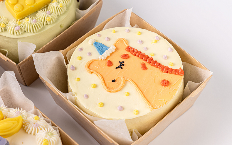 Набор мини тортиков «Игрушки», 6 шт