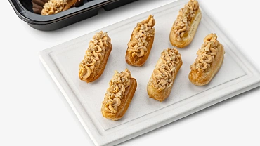 Мини эклер с муссом из курицы, 12 шт
