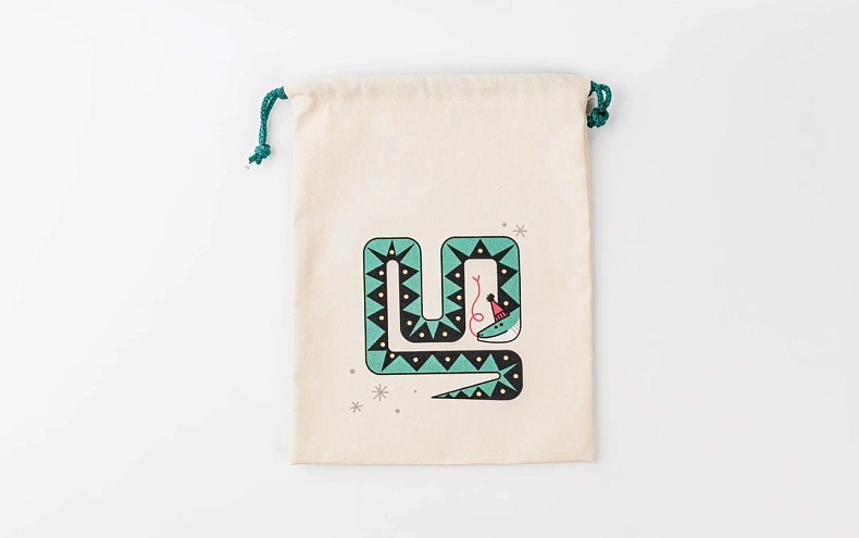 Мешочек для подарков «Змейка»